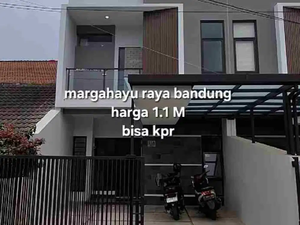 rumah cantik minimalis modern siap huni murah nego