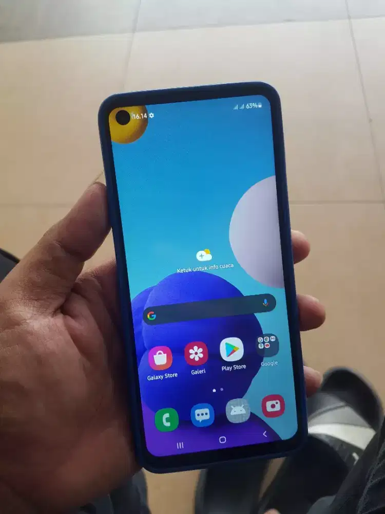 Samsung A21s ram 6/64 hp+cas aja kondisi bagus dan No Minus