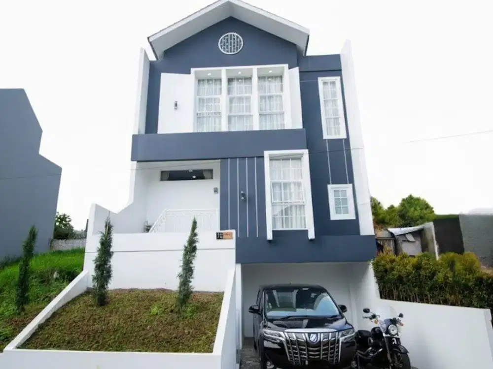 DESAIN SUKA-SUKA! Rumah Baru Cluster Syariah Tanpa Bank Cicilan FLAT di dekat Setiabudi Lembang Bandung Utara