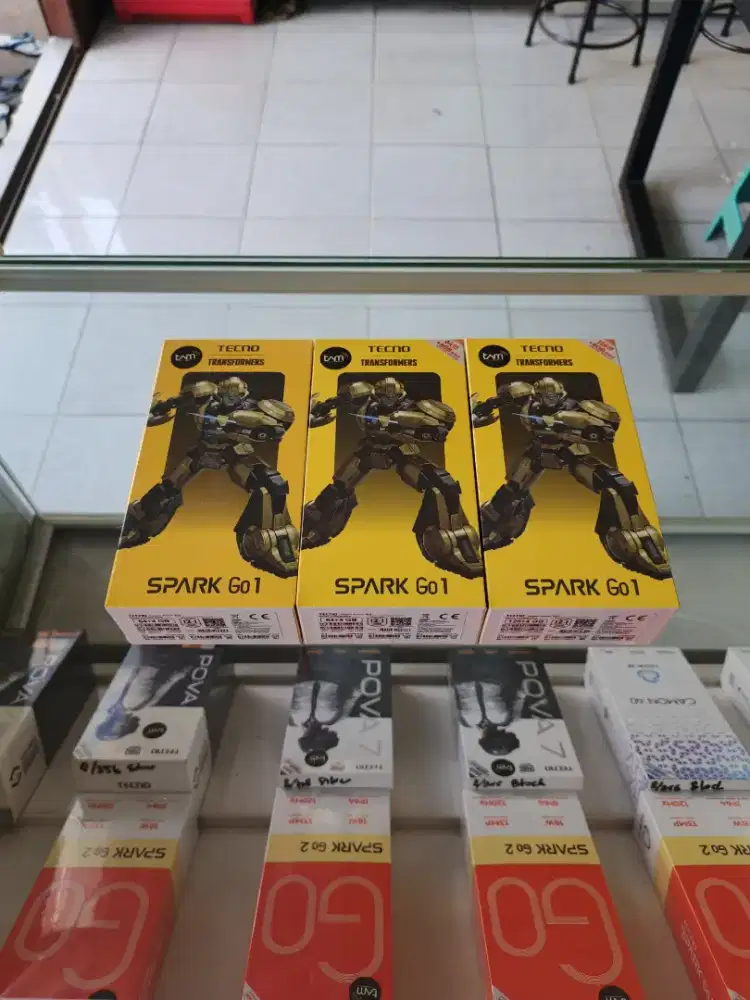 [ Fast respon WA ] Tecno Spark GO1 4+4/64 Garansi resmi 13bln