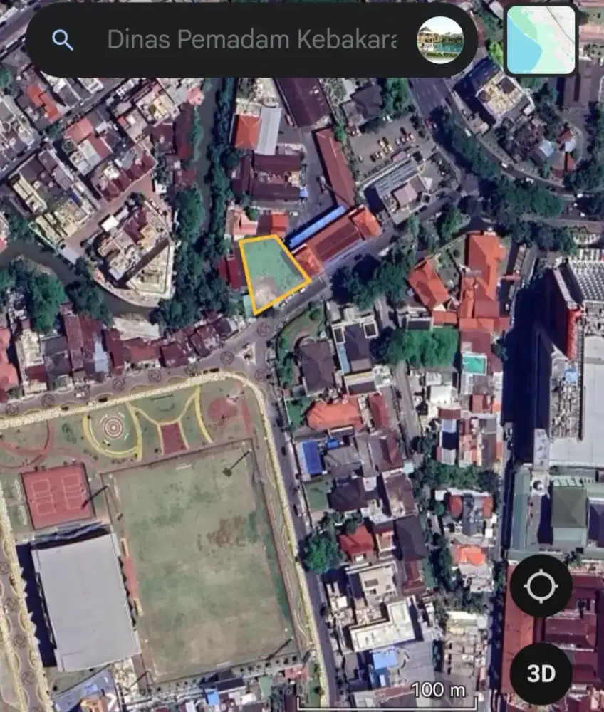 SEWA Tanah Jl Candi Borobudur (sebelah pemadam kebakaran)