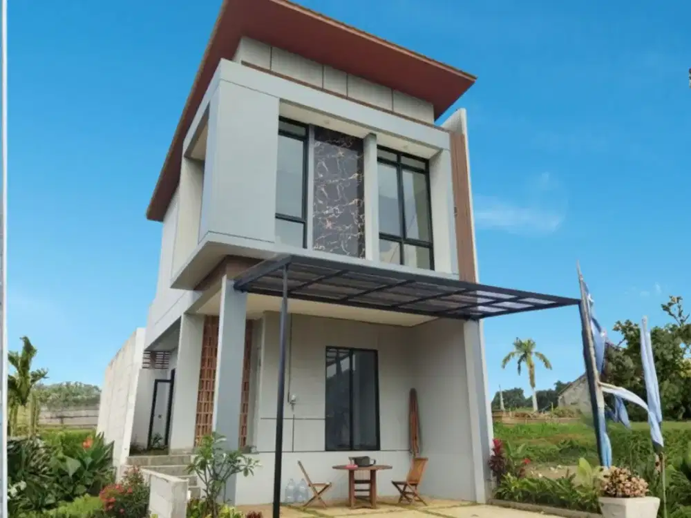 VIEW PANORAMA KOTA BANDUNG! Rumah Dekat Kampus Widyatama Cikutra di Cluster Dago