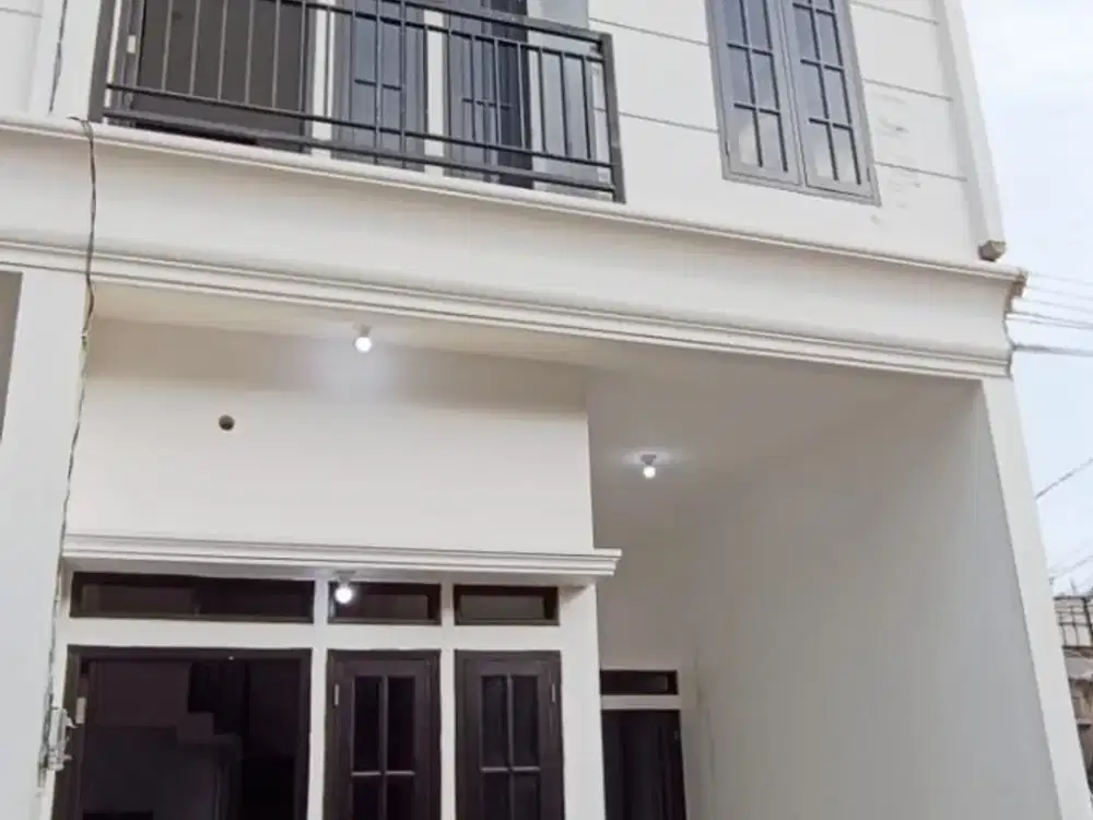 S383B Rumah Baru 3 Lantai Murah Free Biaya Batu Ampar Condet Jakarta Timur