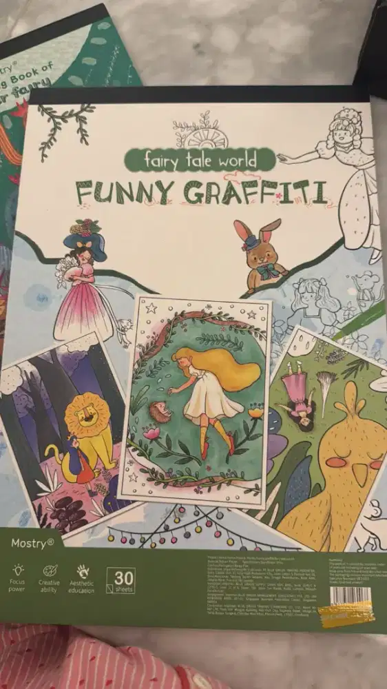 Buku coloring fairy tale