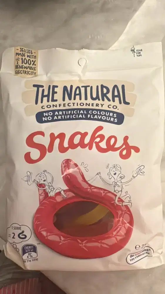 Snakes the natural confectionery co