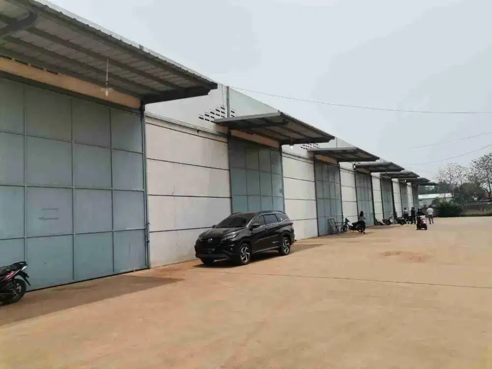 Gudang akses kontainer Luas 480m