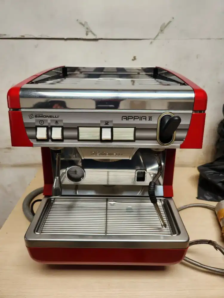 Mesin kopi Simonelli Nuova Appia II 1 Group + Grinder Simonelli MDXs