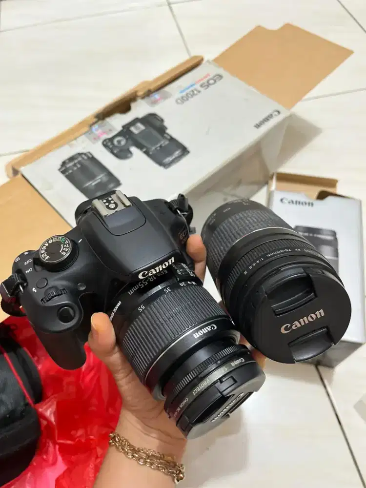 camera canon 1200D lengkap