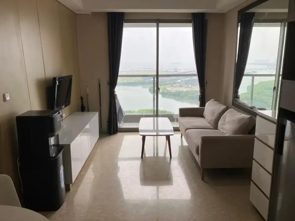 Disewa Apartemen Gold Coast Type 1 BR Full Furnish Bagus PIK