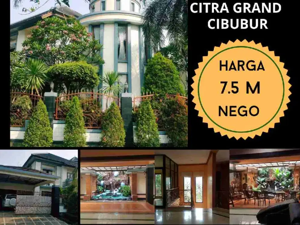 Rumah Mewah Citra Grand Cibubur (Murah)