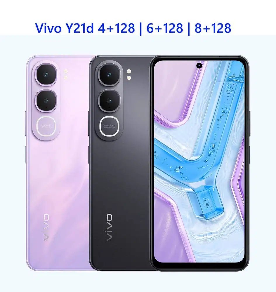 Vivo Y21d 4+128GB / 6+128GB / 8+128GB GARANSI RESMI
