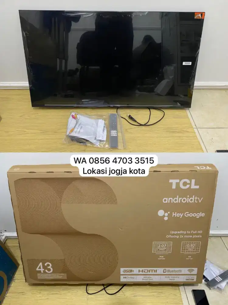Android TV TCL 43 inch 43-S5400A Likenew Open dus