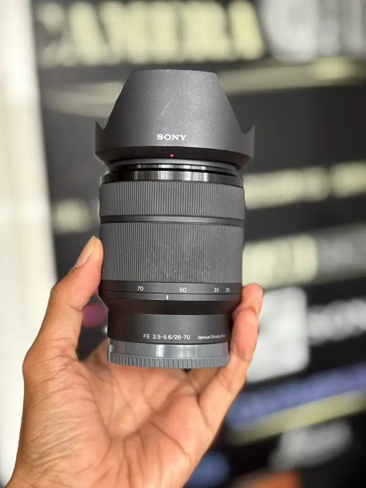 Sony FE 28-70mm OSS Mulus Normal Semua Optik bersih