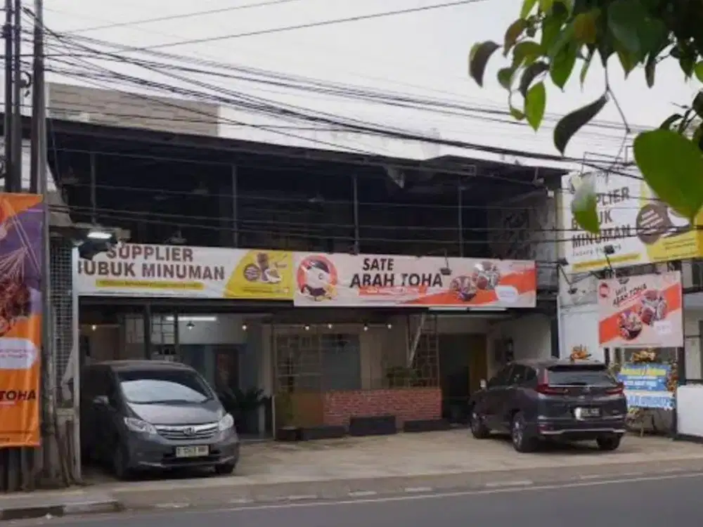 Ruang Usaha 2 Lantai Strategis di Mainroad Jalan Cihampelas Bandung