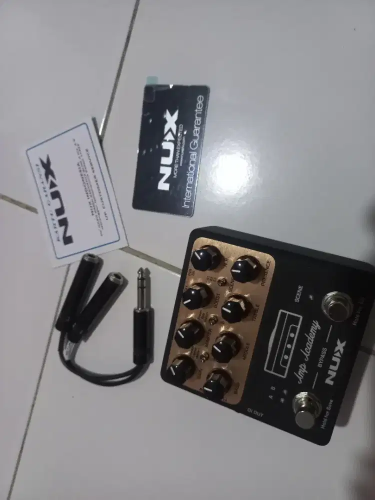 Efek Preamp Gitar NUX NGX-6