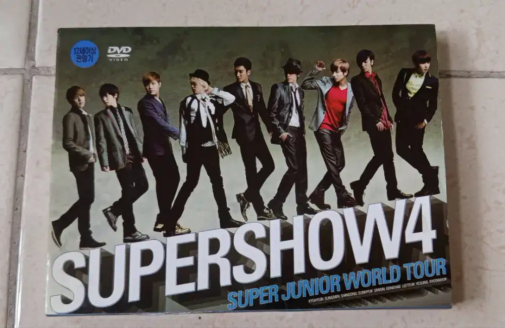 DVD Super Show 4 Super Junior World Tour (2 Disc)