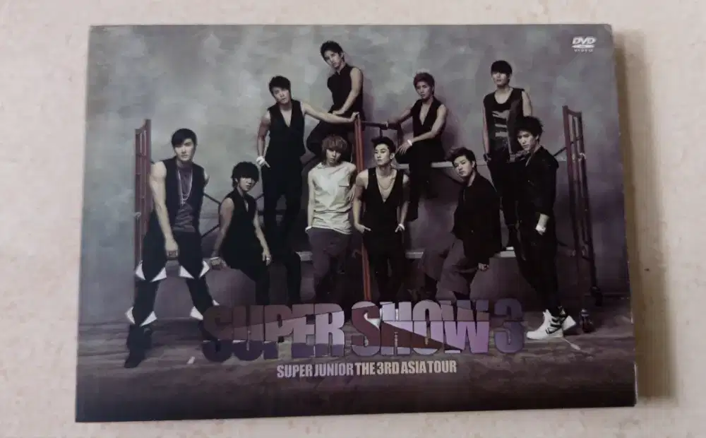 DVD Super Junior The 3rd Asia Tour Super Show 3 Limited Edition
