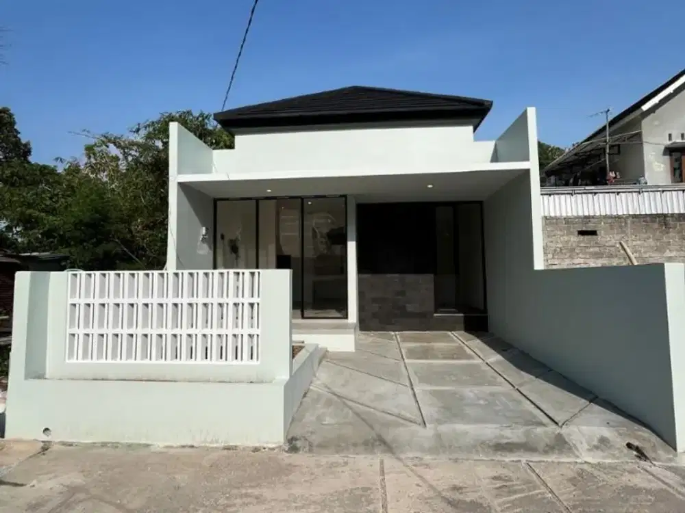 Rumah Cantik Limasan Modern Green Tamantirto Regency dekat Kampus UMY