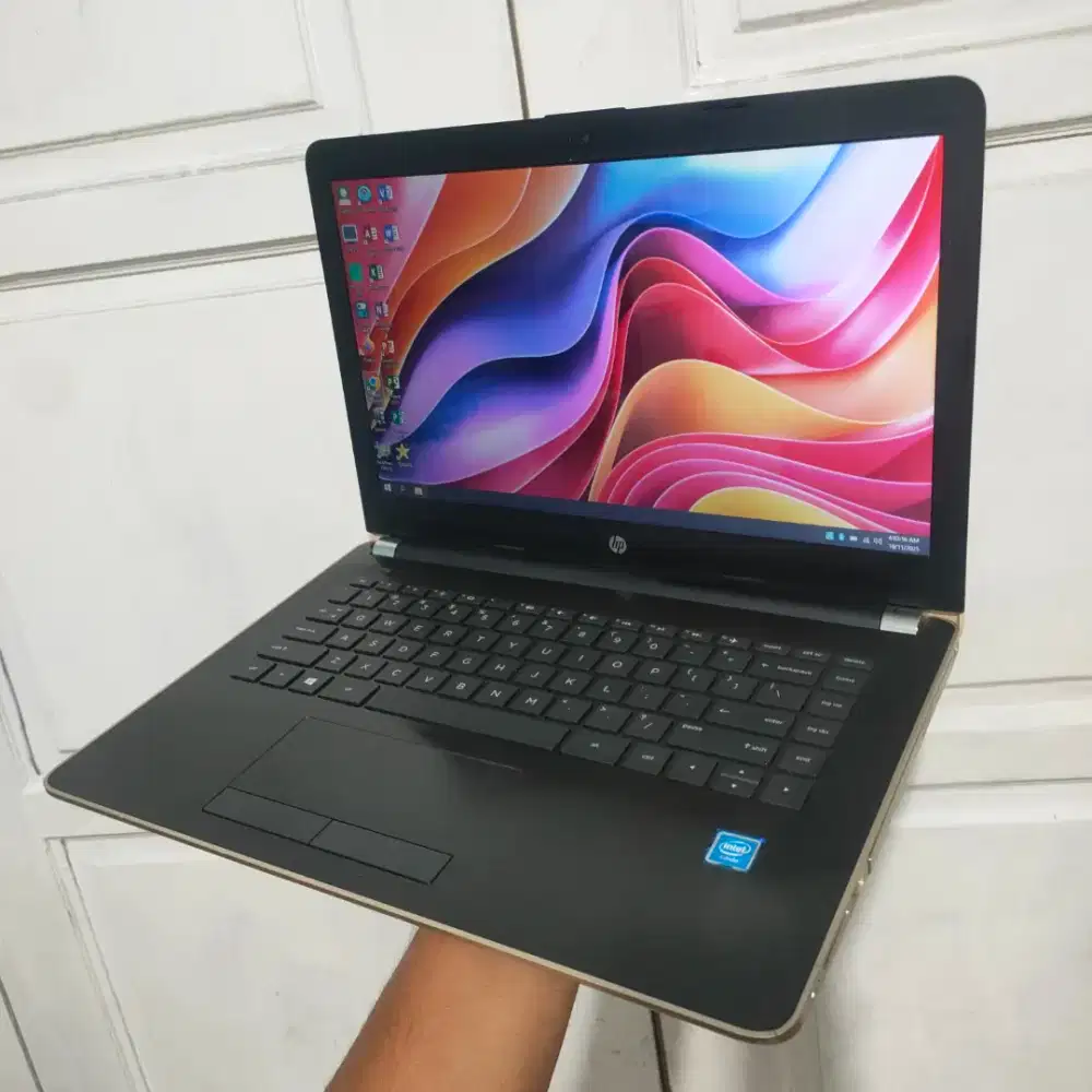 Laptop HP 14 Gold Celeron N3060 Ram 4GB Slim