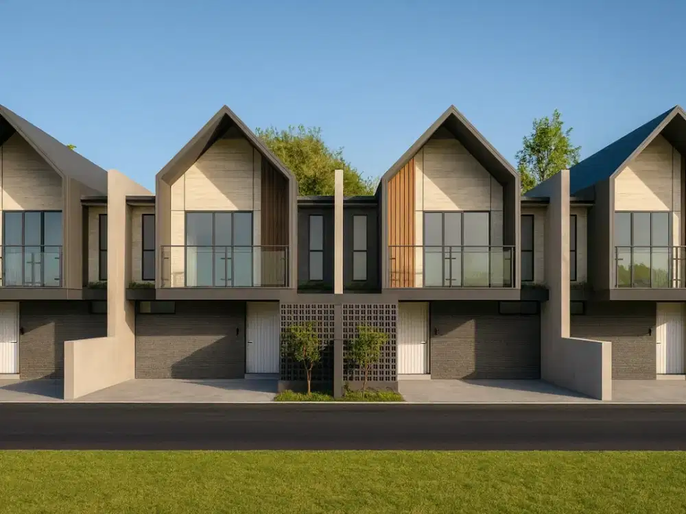 SIAP BANGUN! 5 Menit ke SKE, Arsitektur Mewah Scandinavian 2 Lantai