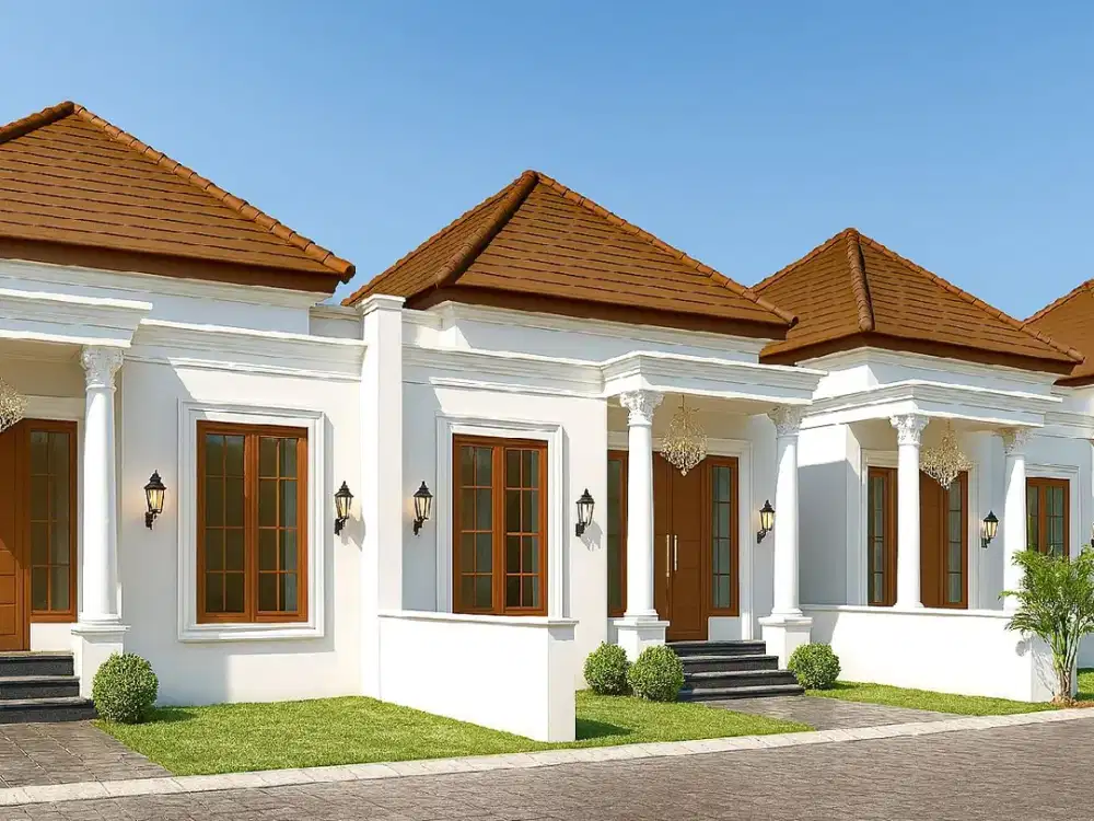 Gaya Arsitektur Classic, Rumah Dijual Dekat Polsek Imogiri