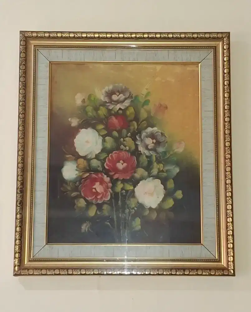 Lukisan Bunga untuk dinding