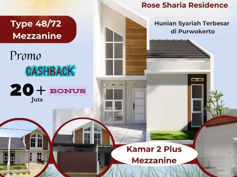 Rumah Modern Purwokerto Tanpa Bank