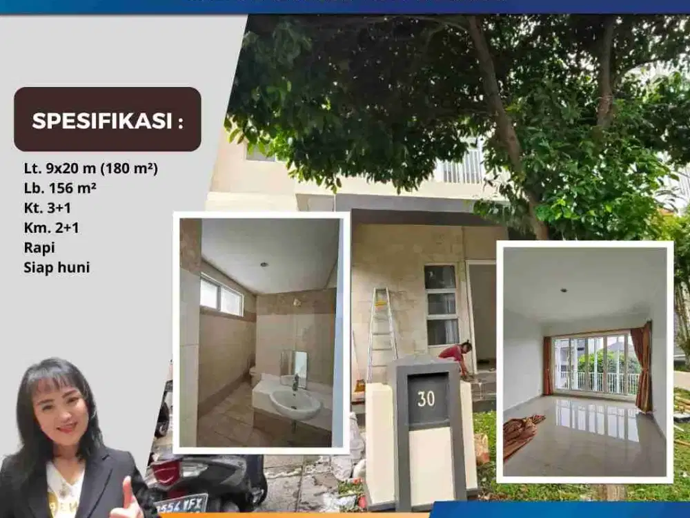 Disewakan Rumah Cluster Mahoni Suvarna Lavon Cikupa Tangerang