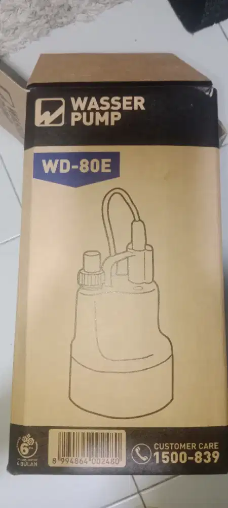 Pompa celup Wasser pump wd 80e