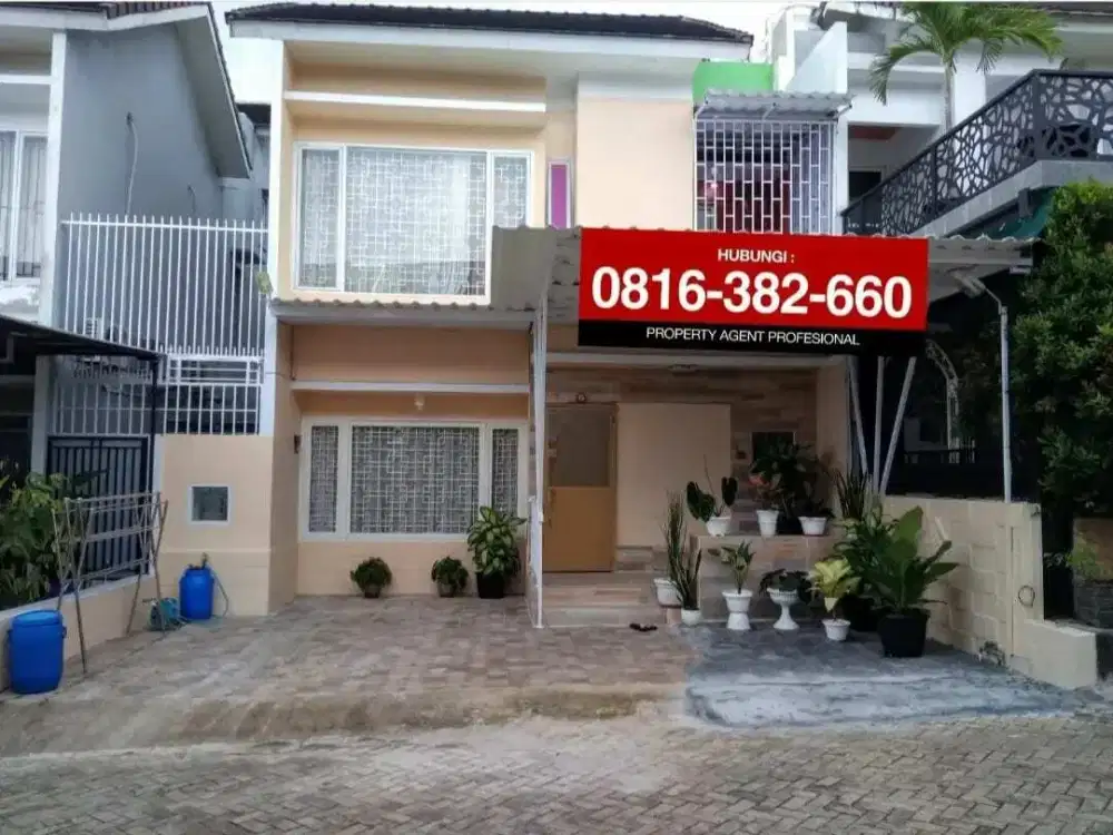 Dijual Rumah Mewah 140/136 Jl Enim Demang lebar Daun Palembang