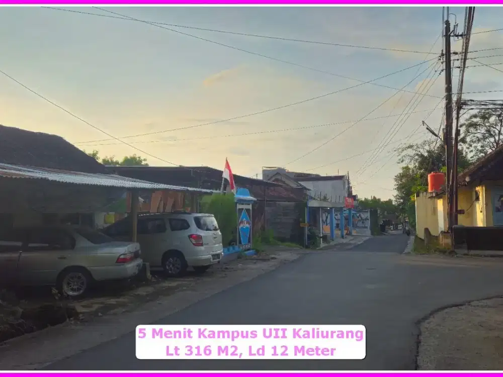 Tanah Sleman 4 Menit Kampus UII Kaliurang Siap Akad SHMP