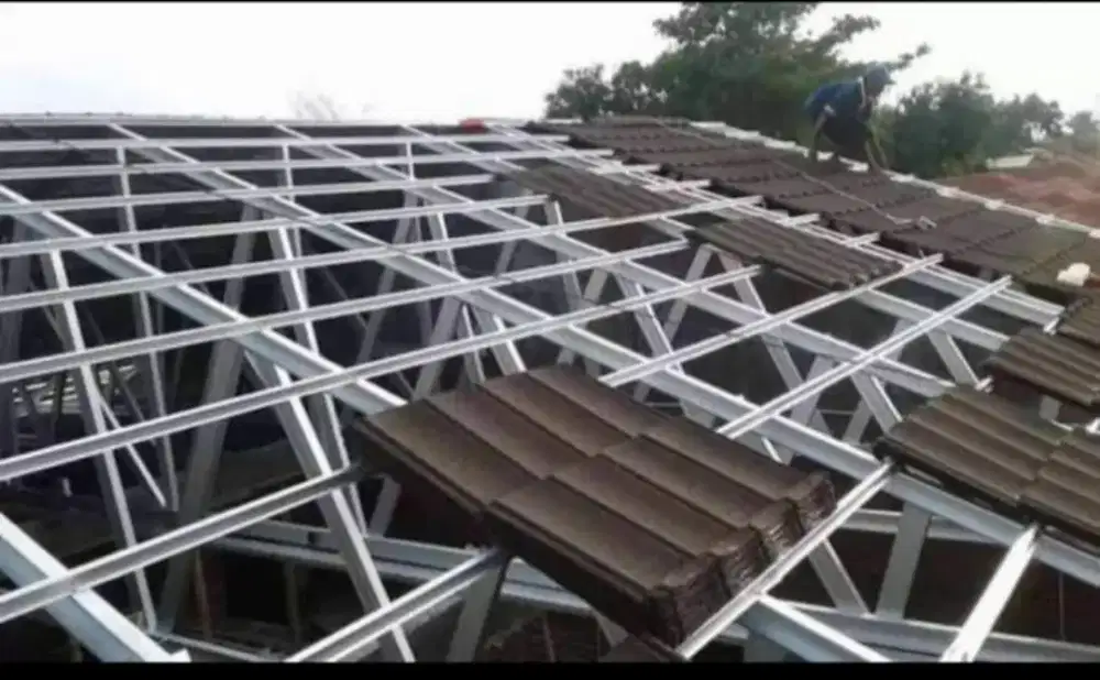 Kuda-kuda atap galvalum merek kencana