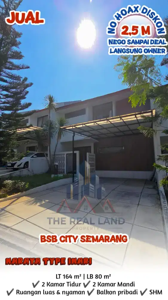 Naraya residence BSB SEMARANG FULL FURNISHED SIAP HUNI