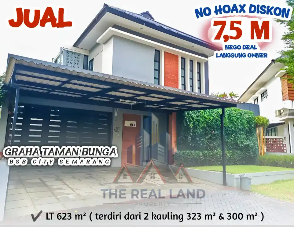 Rumah dijual di graha taman bunga BSB Semarang