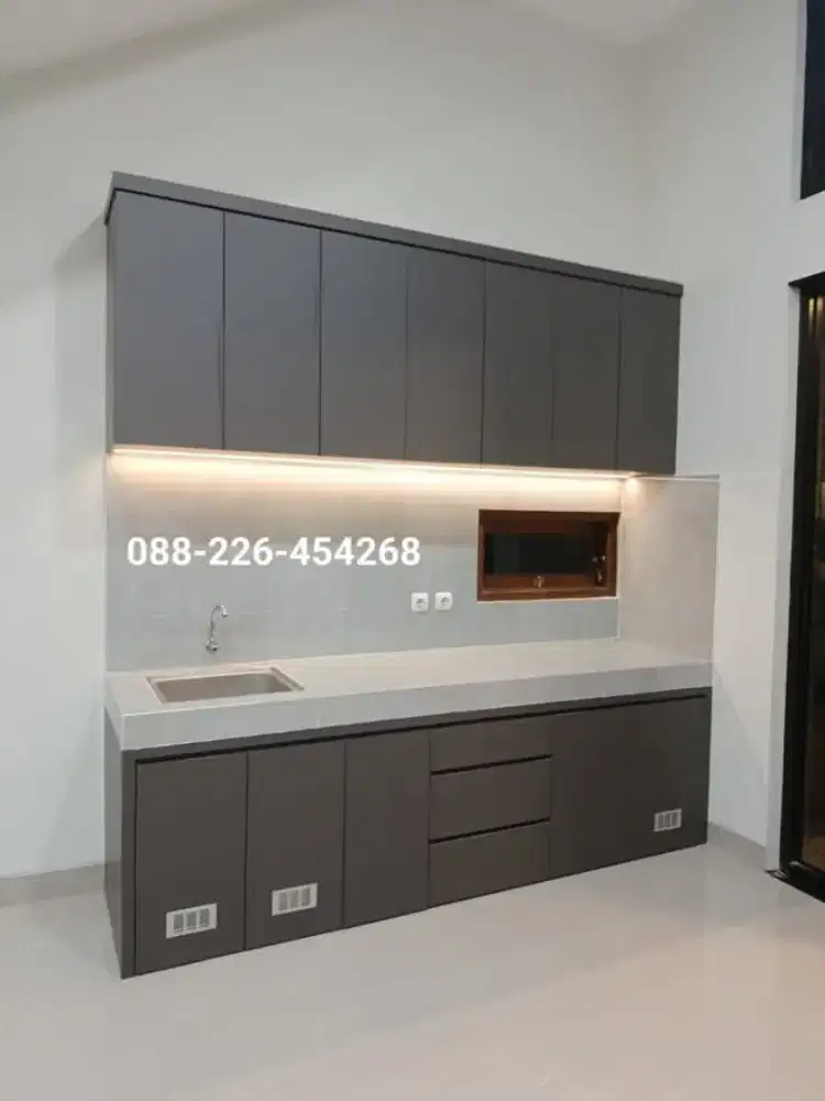 Kitchen set minimalis hpl custom