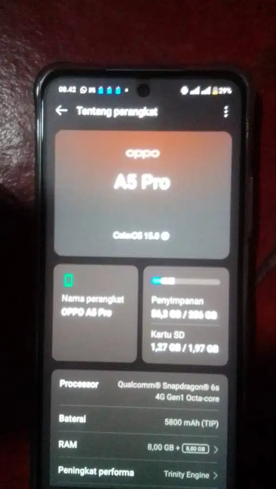 Oppo A5 PRO 4G fulset