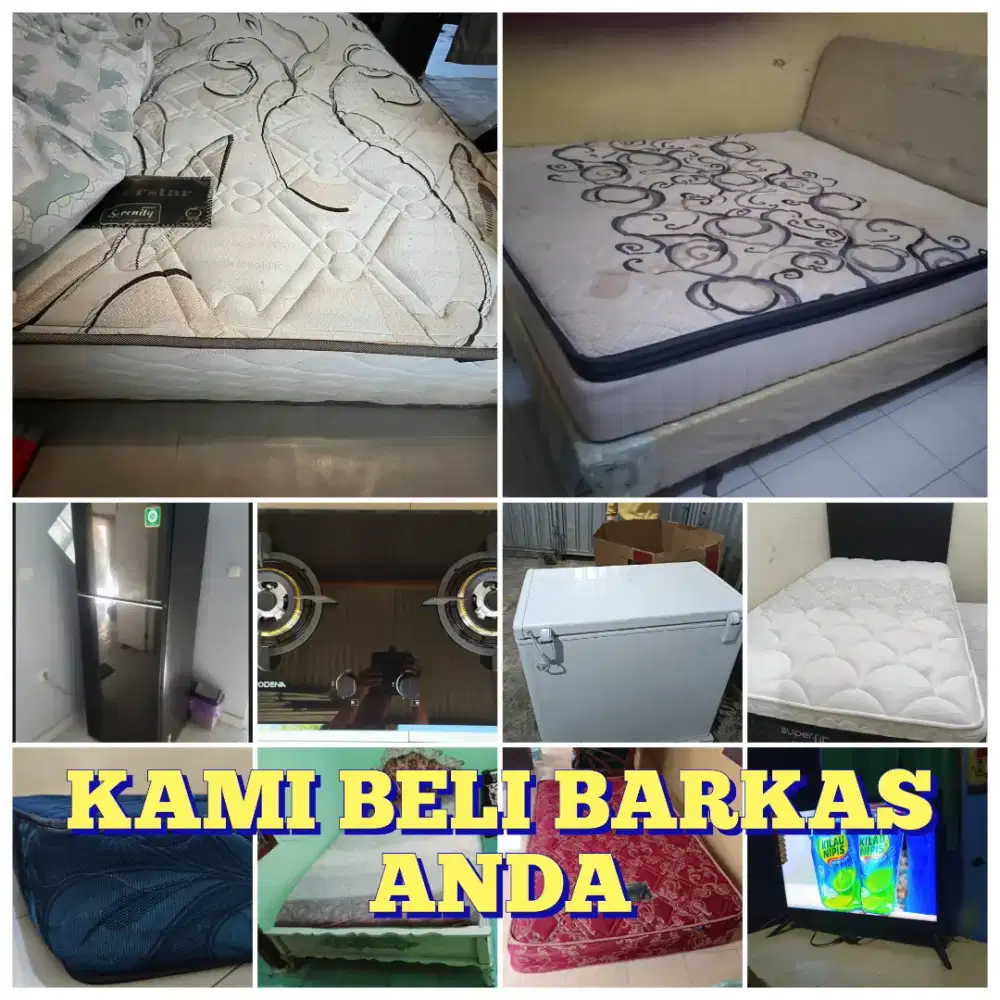 Kami bayarin lagi Barkas Springbed, kasur busa bekas anda