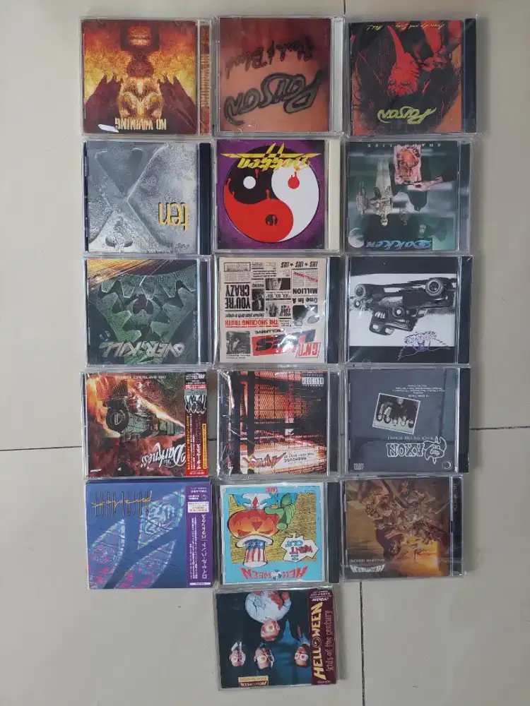 Lepas kolpri CD rock and heavy metal