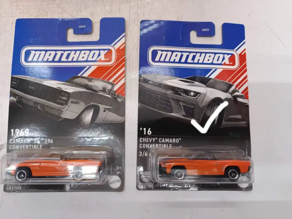 Match box hotwheels error