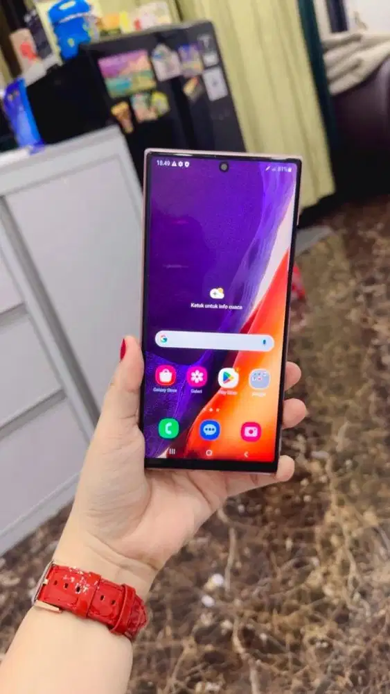 Jual samsung note 20 ultra