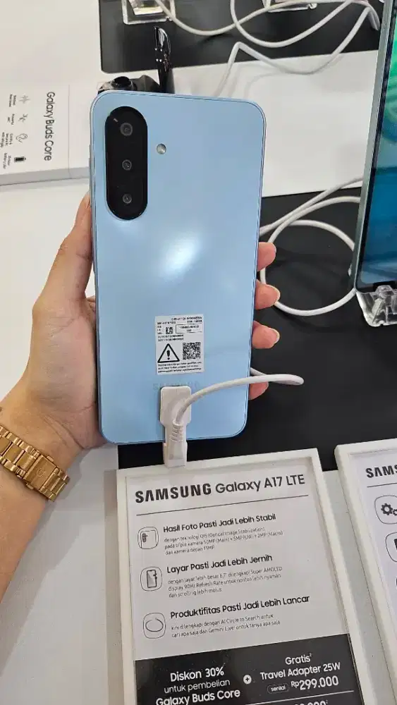 Samsung galaxy A17 Ram 8+8/128gb Bergaransi