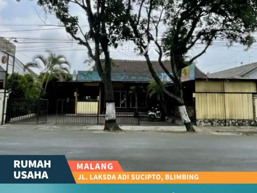 Disewakan Murah Ruang Usaha Ex Resto di LA Sucipto Blimbing, Malang