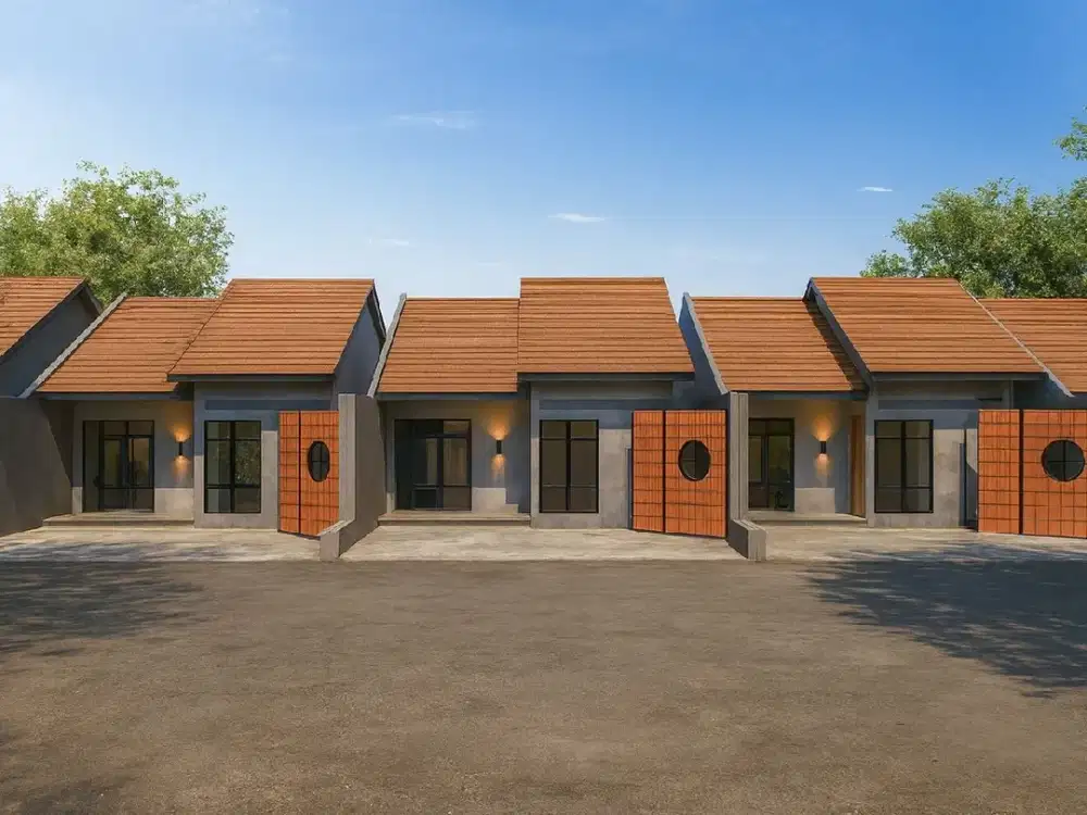 Gaya Arsitektur Japandi Type 50 Rumah Jogja Murah di Kulon Progo