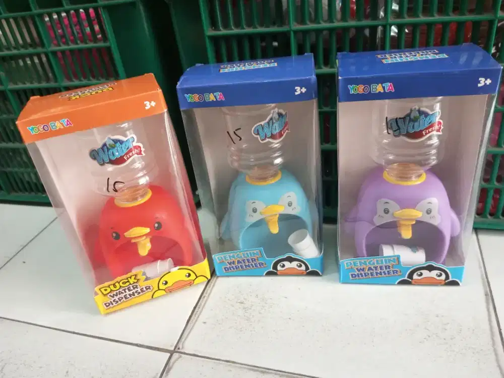 Mainan anak Dispenser galon karakter