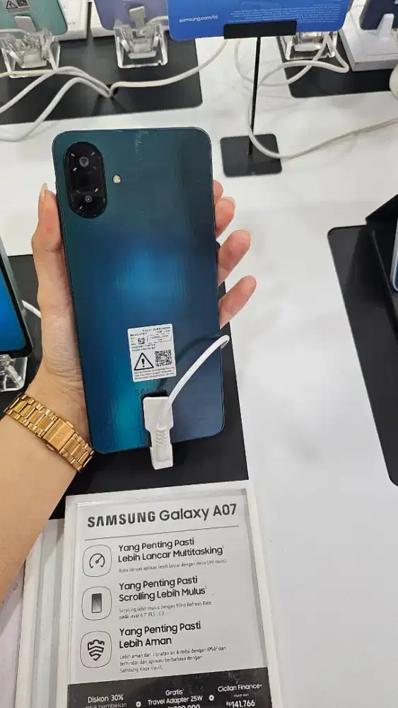 Samsung galaxy A07 4+4/64gb Bergaransi