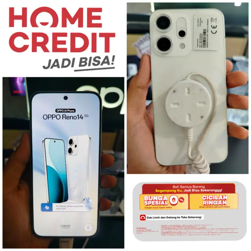PROMO OPPO RENO 14 5GRAM 8/256GB Gratis Kartu Indosat 600GB Satu Tahun