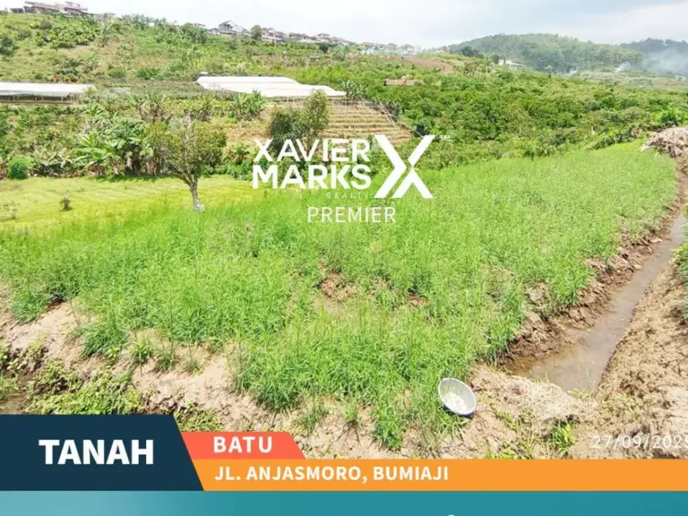 Dijual Tanah di Jl Anjasmoro, Bumiaji Kota Batu View Pengunungan