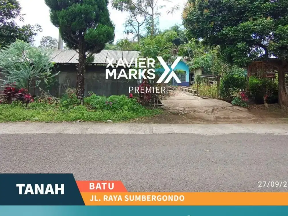 Dijual Tanah Siap Bangun di Nol Jalan Raya Sumbergondo Kota Batu