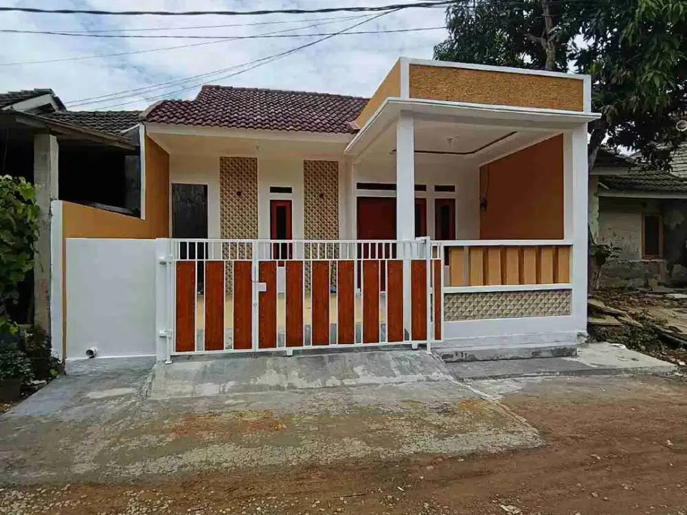 jual cash/KPR bank syariah rumah baru full renovasi SHM 335jta