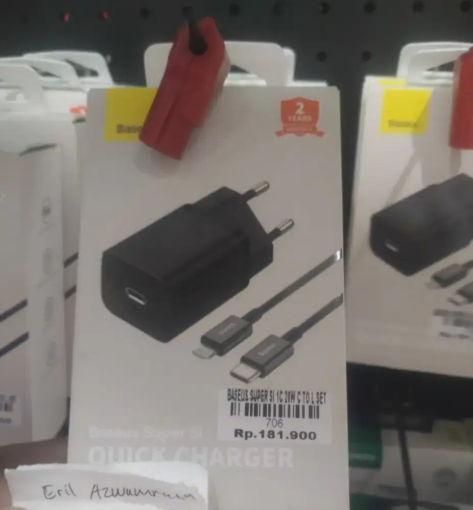 BASEUS SUPER SI 1C 20W CTOL SET l ATLANTIS DAHSYAT